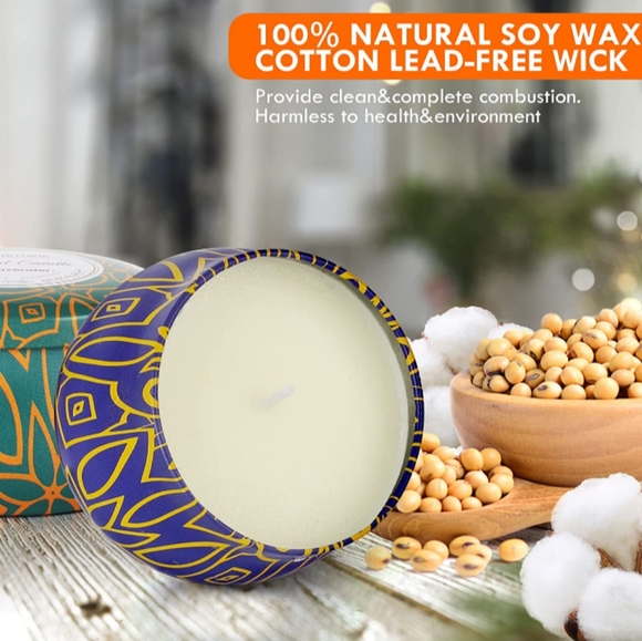 Soy wax candles. - Picture 2 of 10